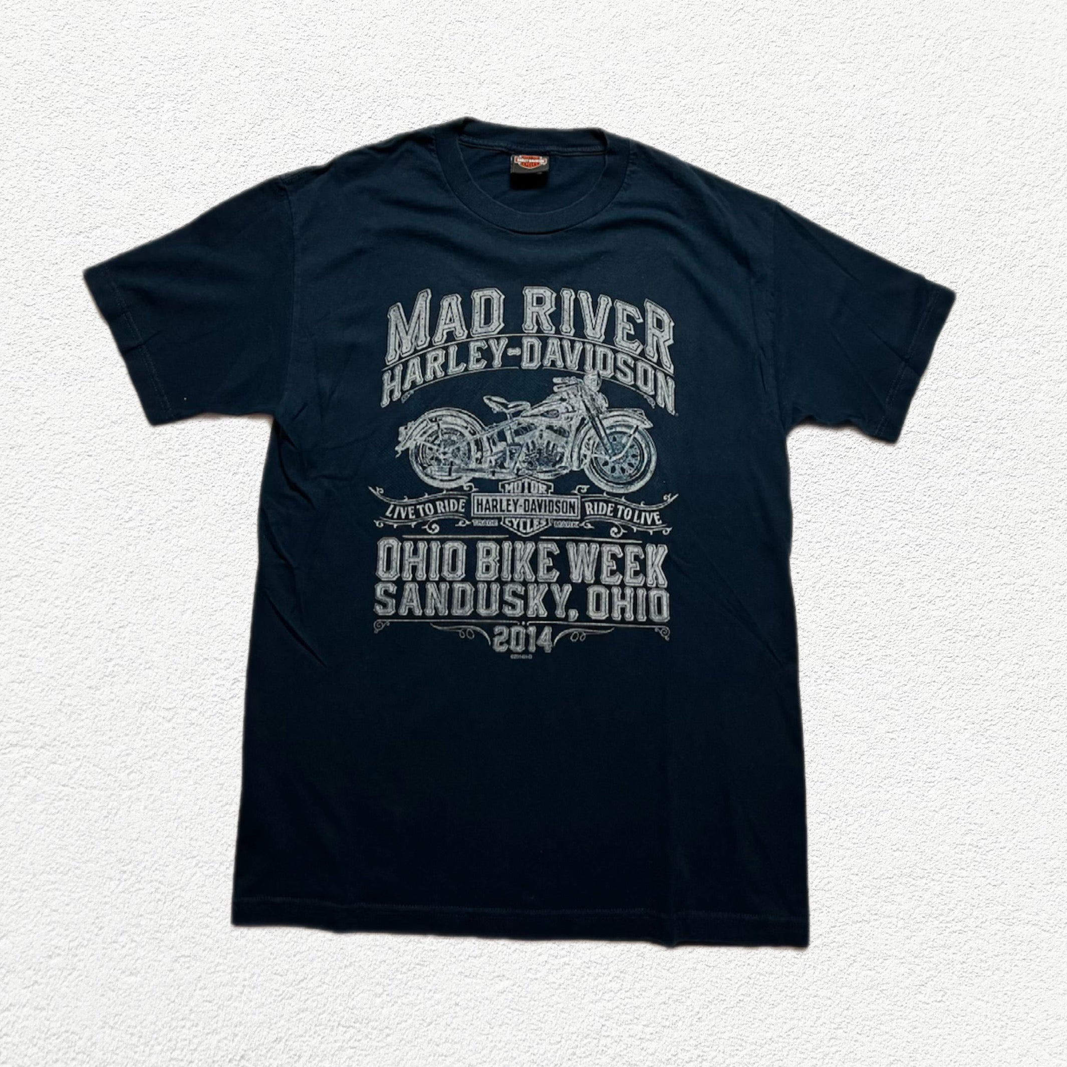 (L) T-Shirt Harley-Davidson Mad River Sandusky Ohio