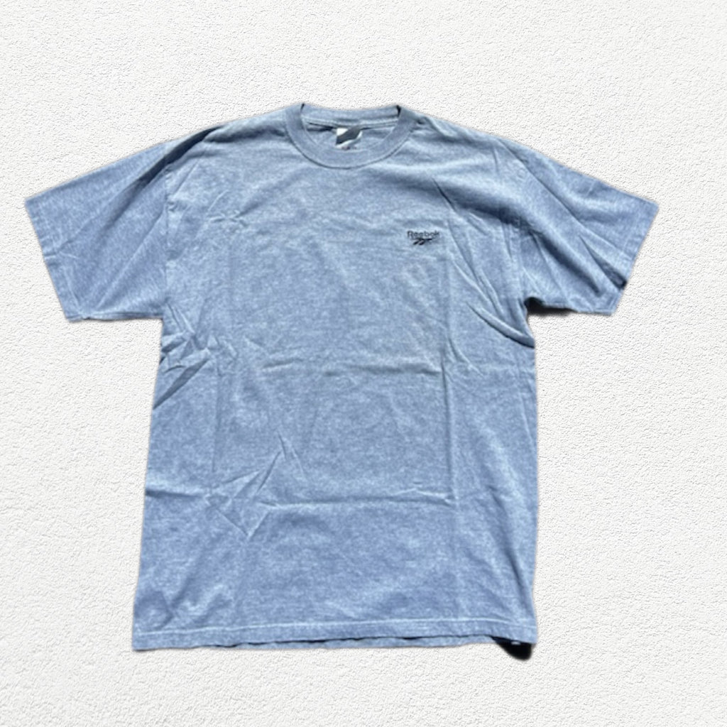 (XL) T-shirt Reebok Vintage Gris Logo Brodé