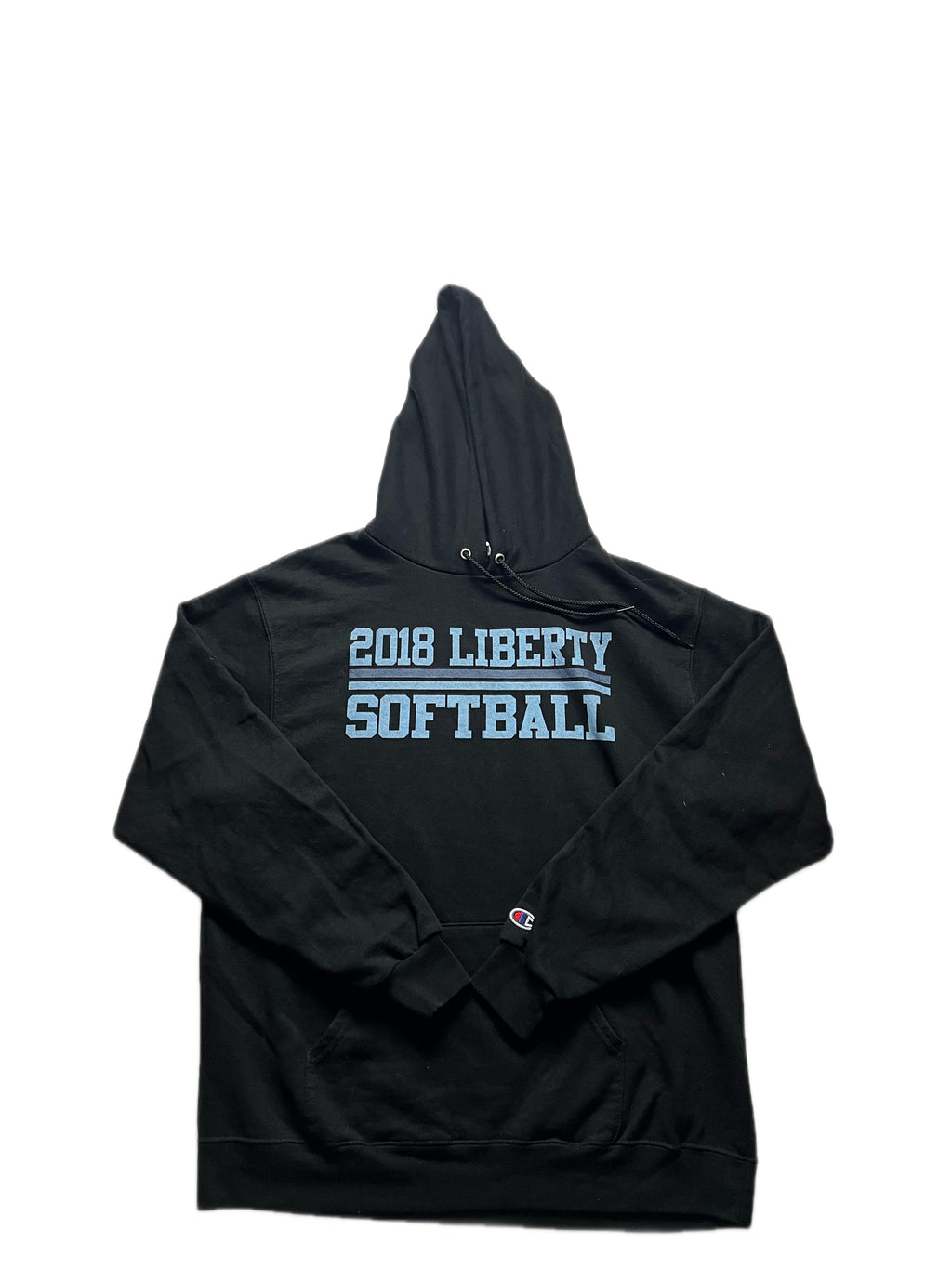(L) Hoodie à capuche Champion - 2018 Liberty softball