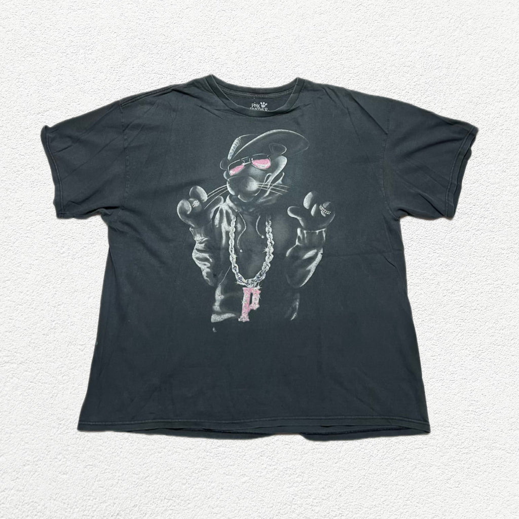 (3XL) T-shirt Pink Panther Noir