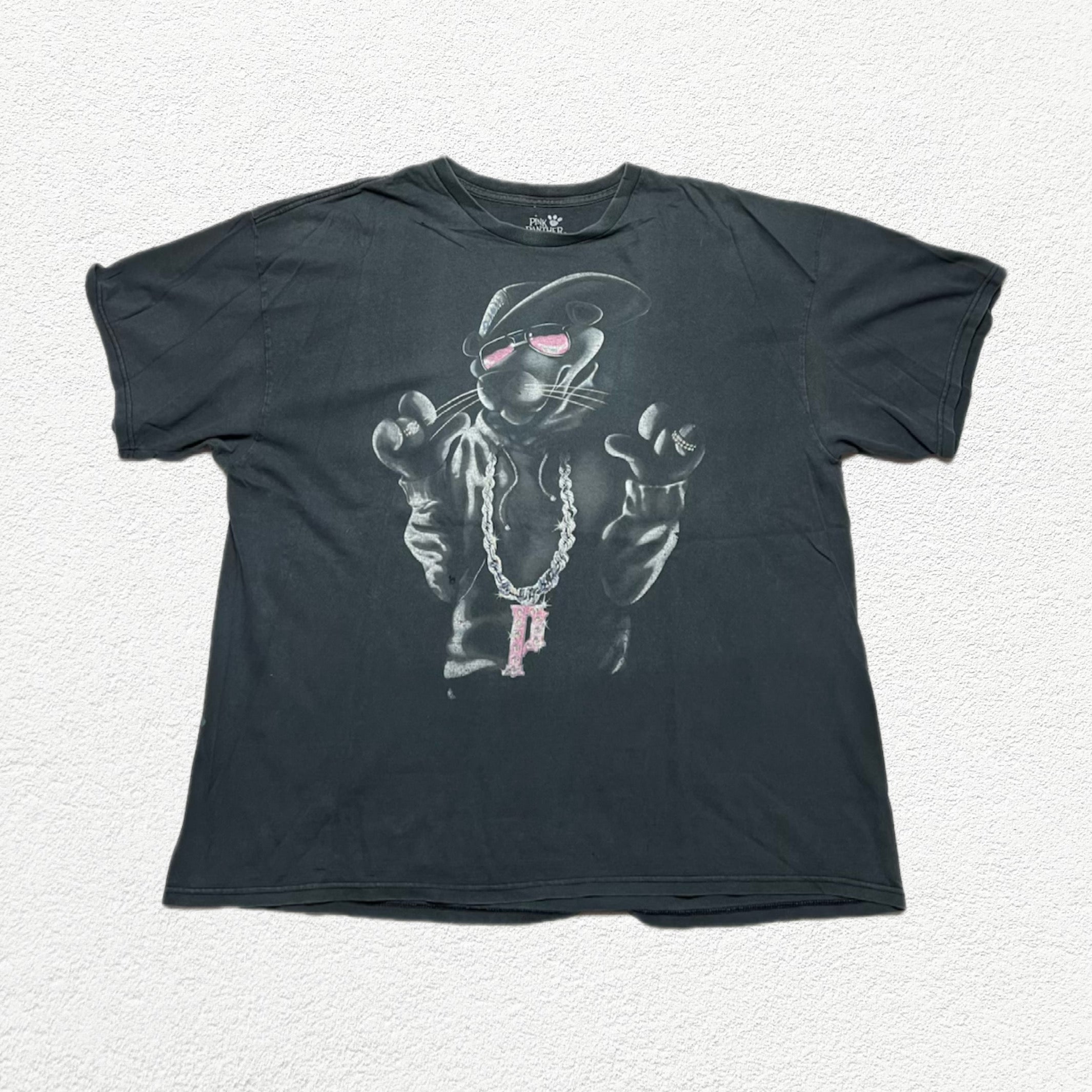 (3XL) T-shirt Pink Panther Noir