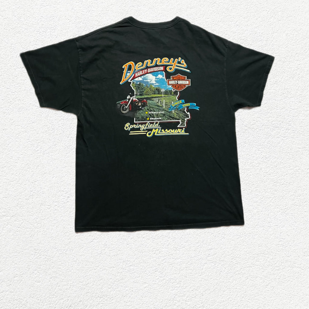 (2XL) T-Shirt Harley-Davidson Springfield Missouri 2001 USA