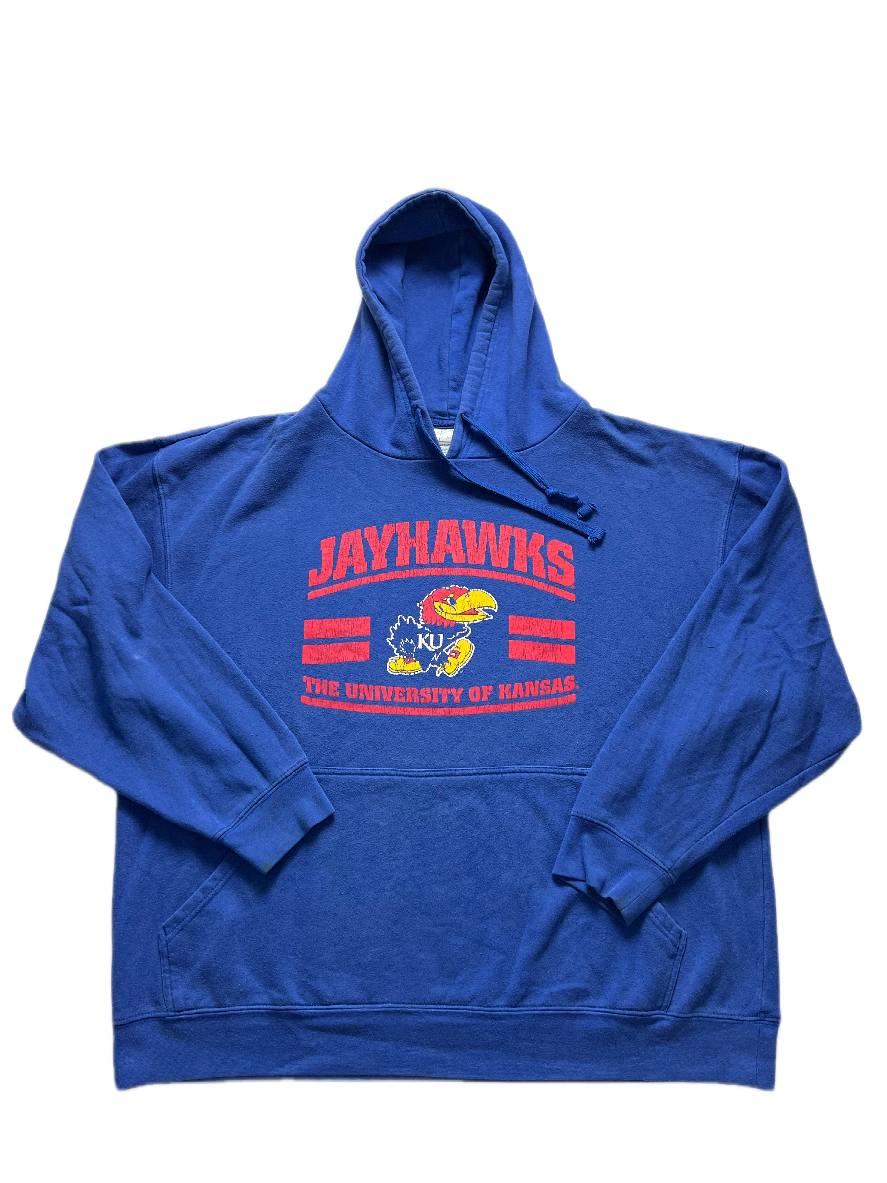 (2XL) Hoodie à capuche Proedge - Jayhawks University of Kansas