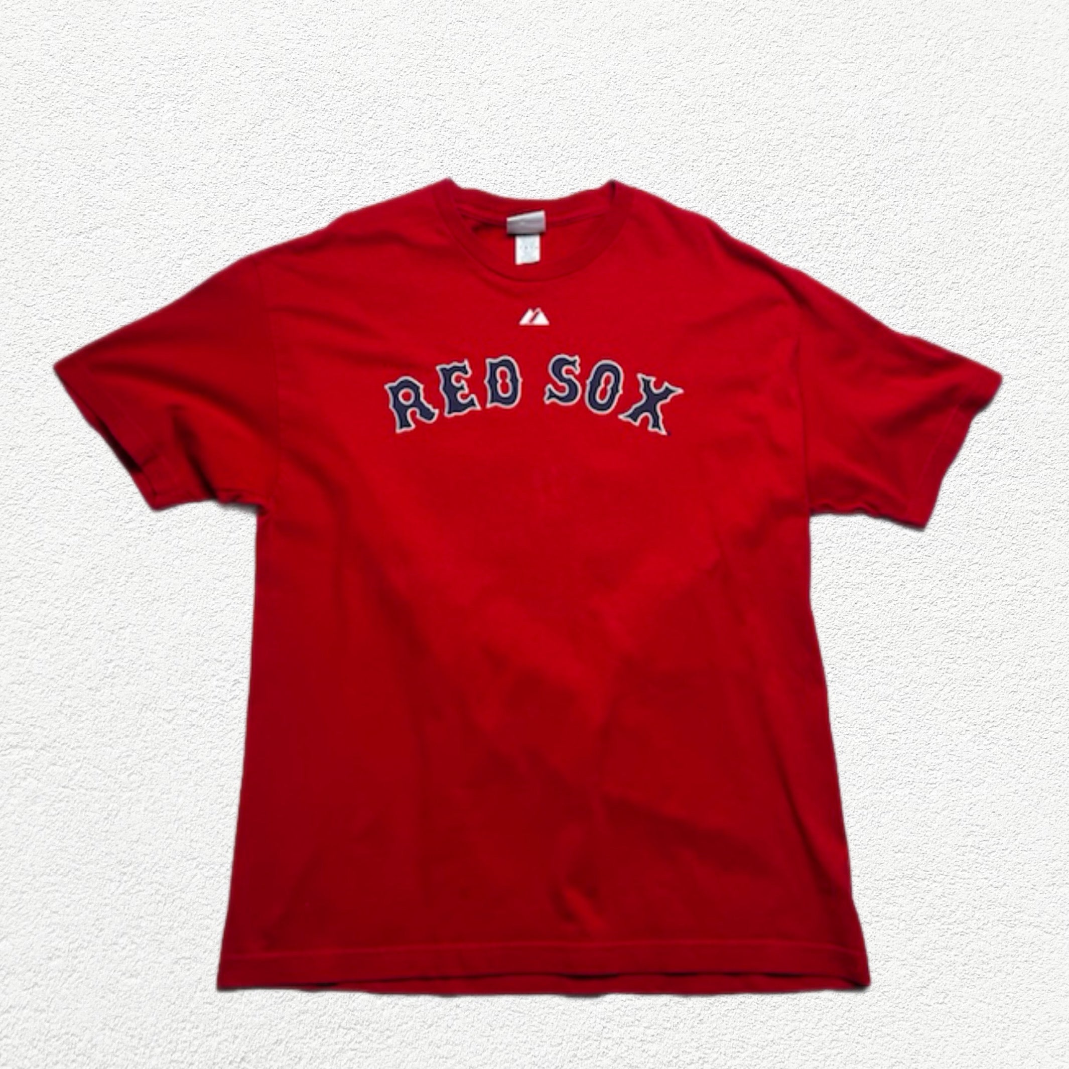 (XL) T-shirt Majestic Boston Red Sox rouge Pedroia 15