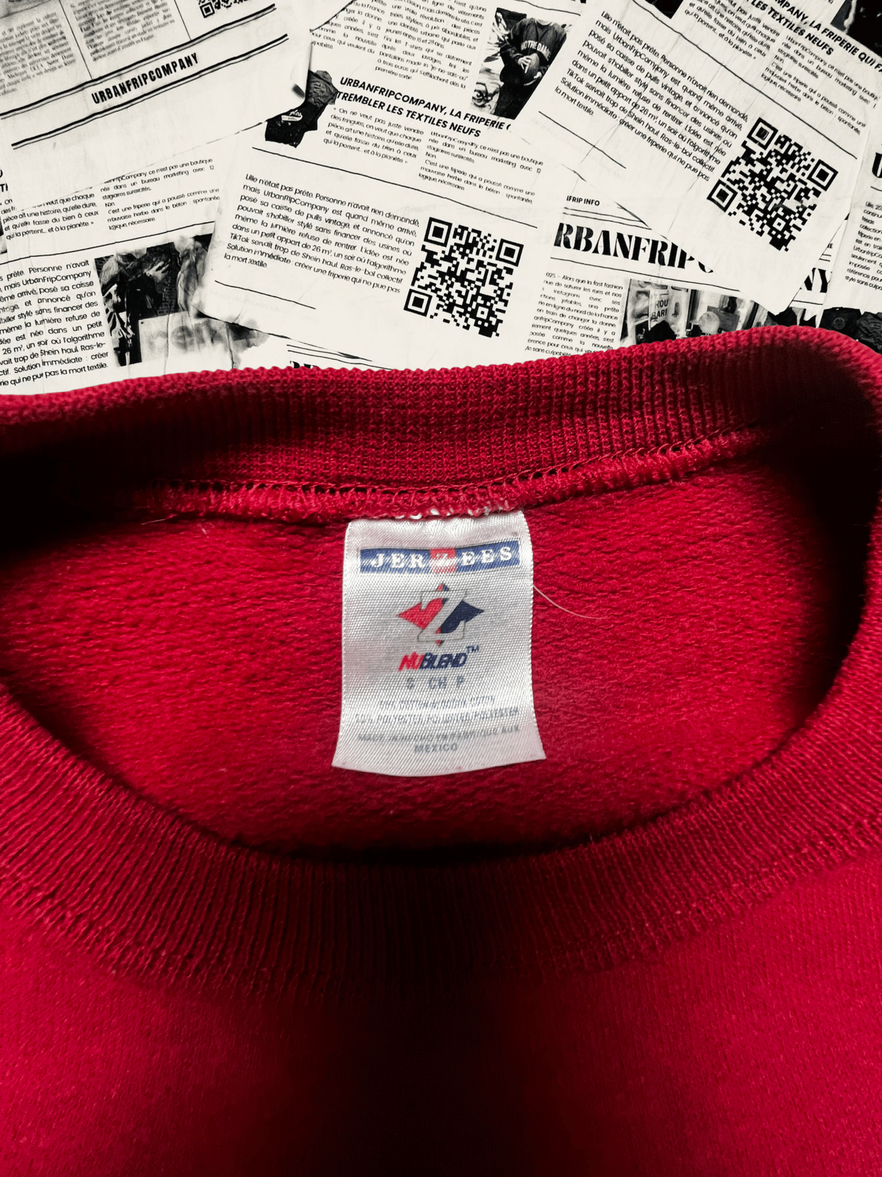 (S) Pull Universitaire – Style Campus US 90s/2000s | UrbanFripCompany