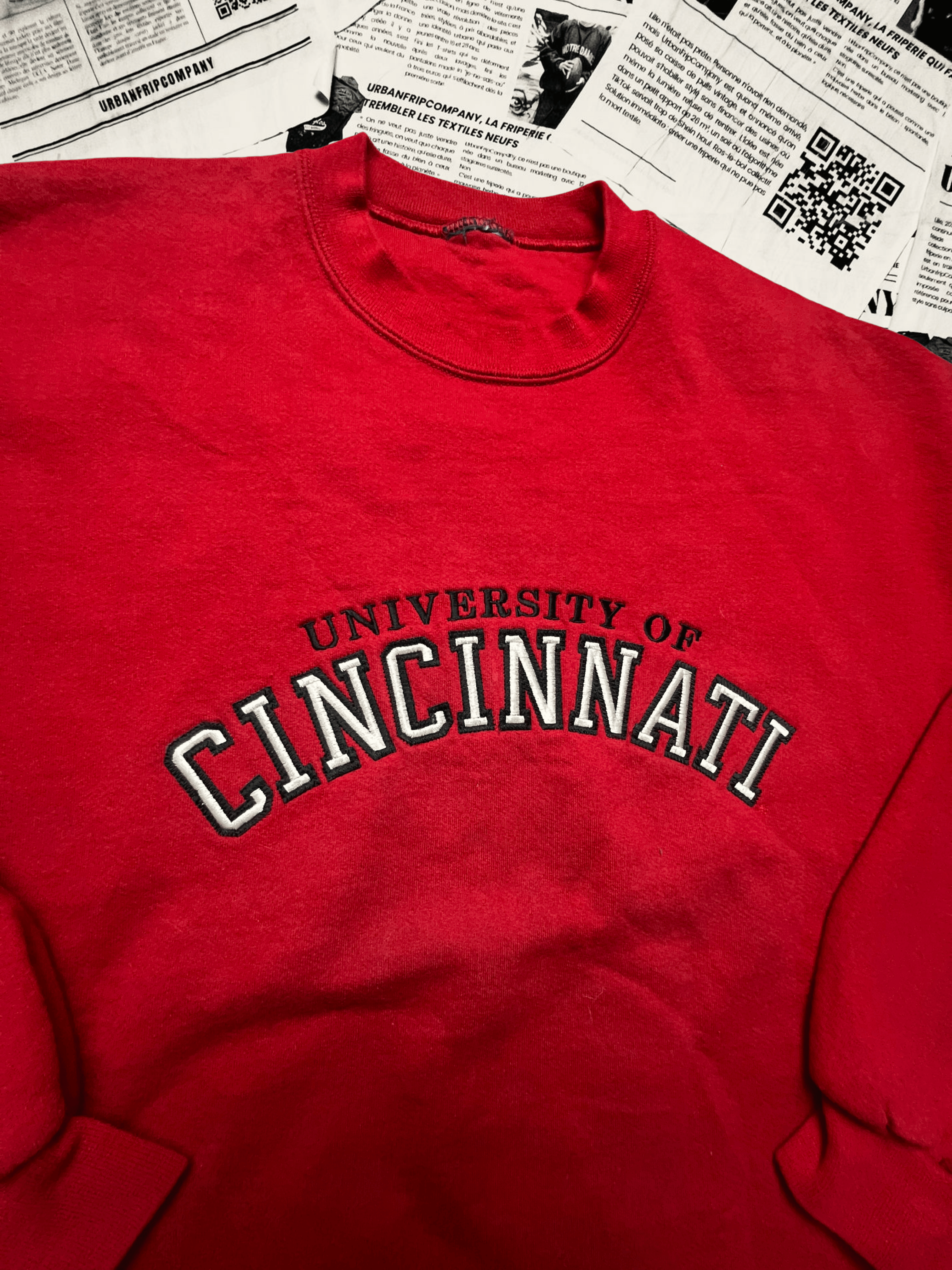 (XXL) Pull Universitaire – Style Campus US 90s/2000s | UrbanFripCompany