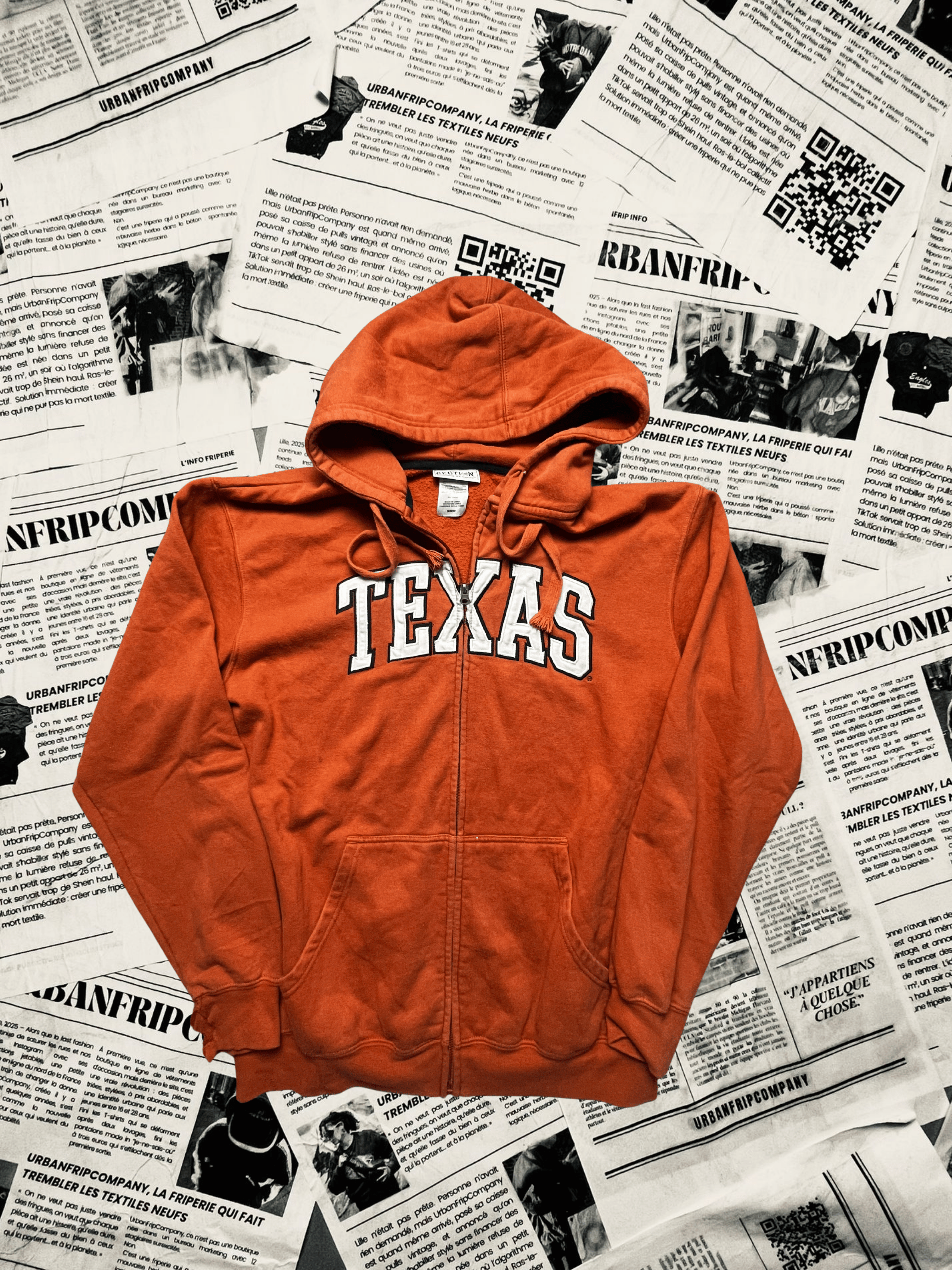 (M) Pull Universitaire – Style Campus US 90s/2000s | UrbanFripCompany