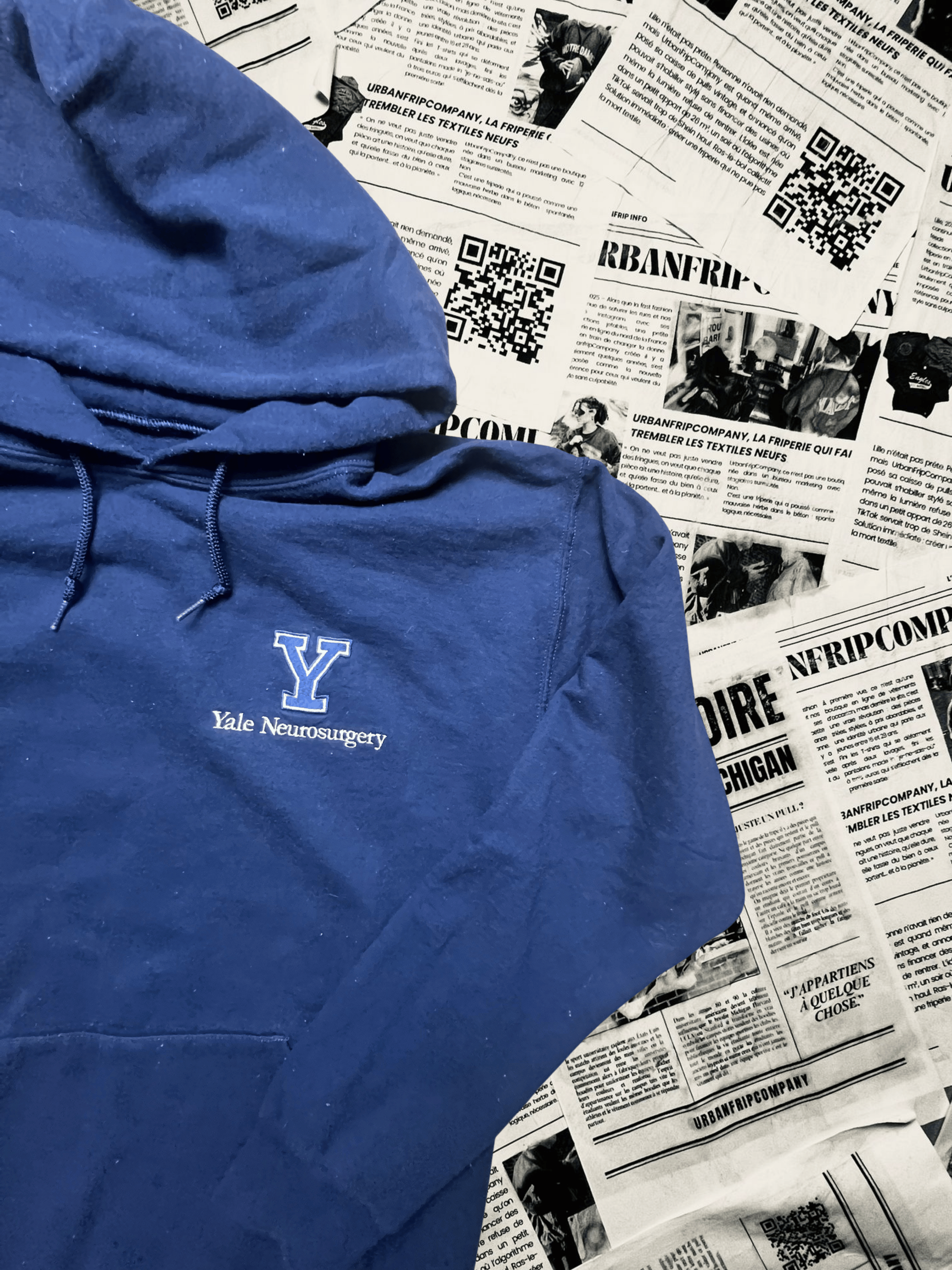 (M) Pull Universitaire – Style Campus US 90s/2000s | UrbanFripCompany