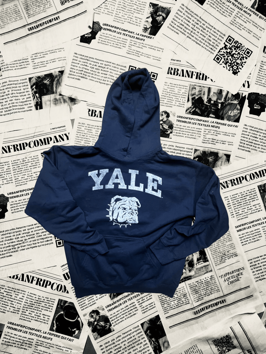 (M) Pull Universitaire – Style Campus US 90s/2000s | UrbanFripCompany