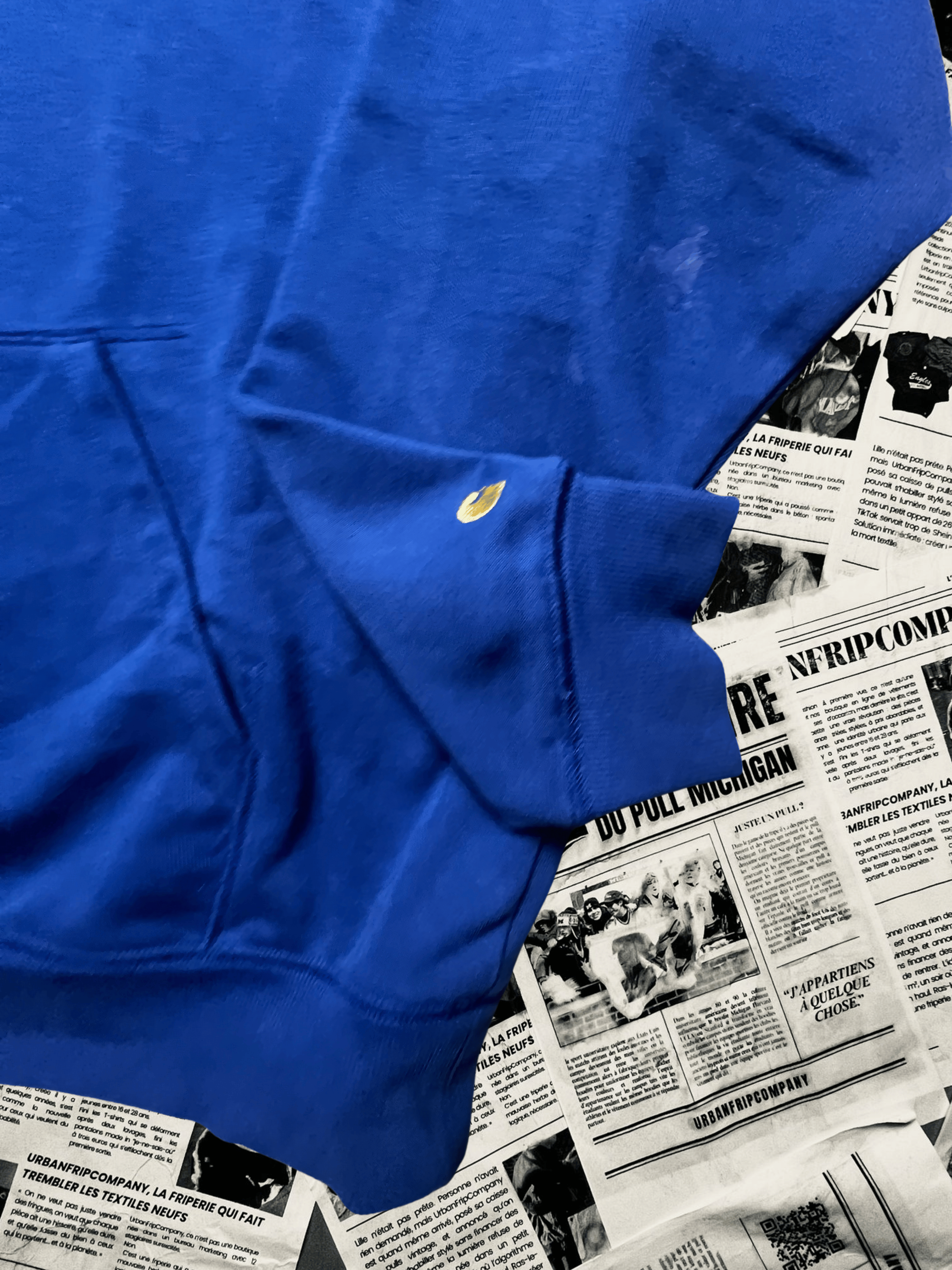 (L) Pull Universitaire – Style Campus US 90s/2000s | UrbanFripCompany