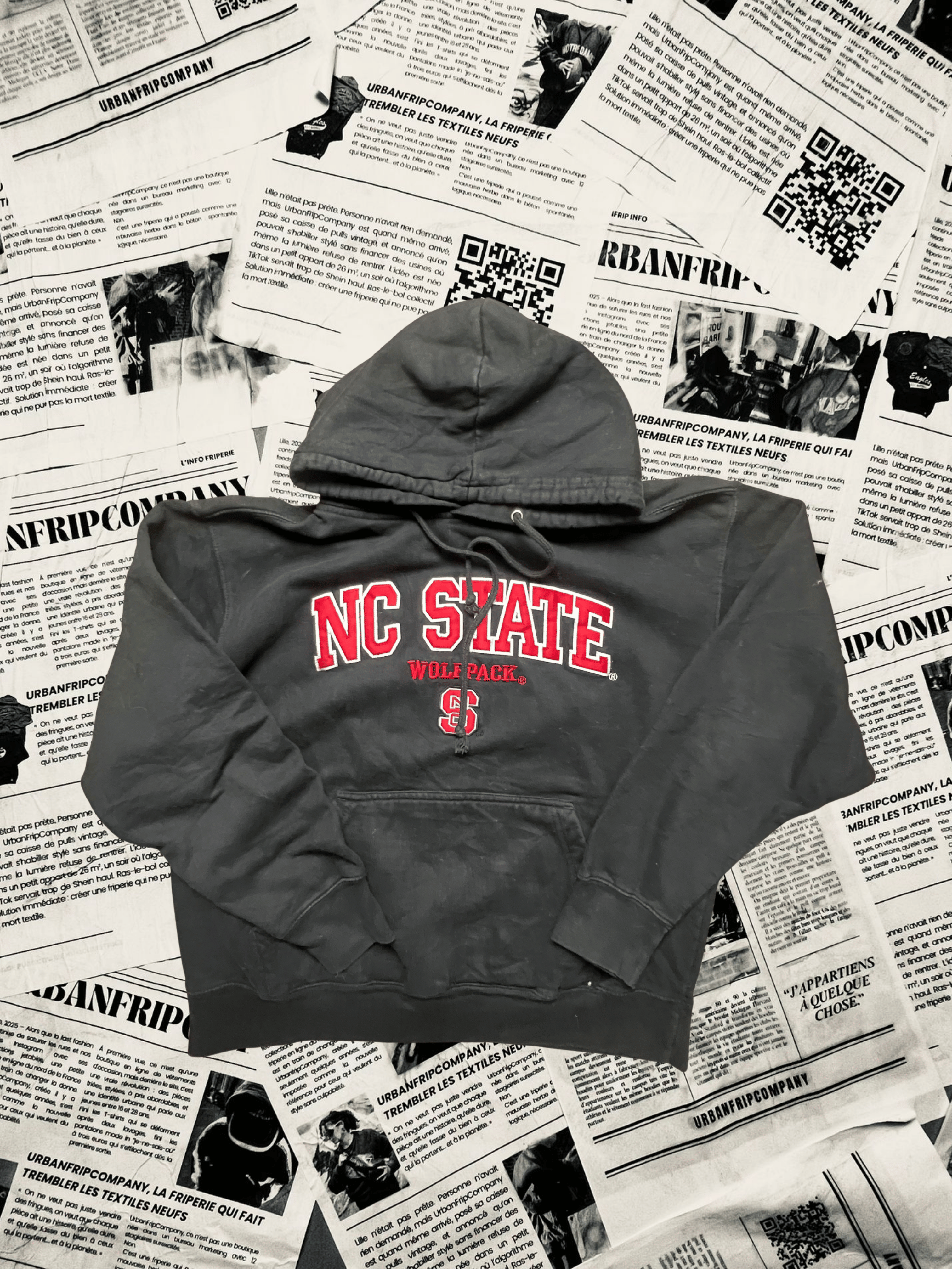 (M) Pull Universitaire – Style Campus US 90s/2000s | UrbanFripCompany